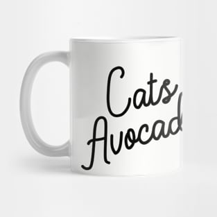 Cats & Avocados Mug